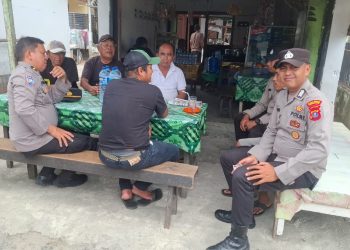 Silaturahmi Kepada Masyarakat, Sat Binmas Polres Pematangsiantar Laksanakan Sambang Kamtibmas