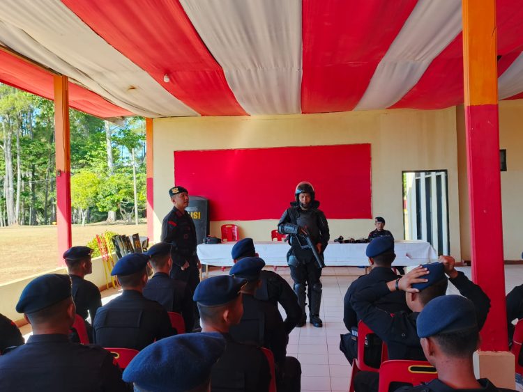 Brimob Sumut Gelar Latihan Parsial S3K, Tingkatkan Profesionalisme Petugas Penindak Pengendalian Huru Hara 