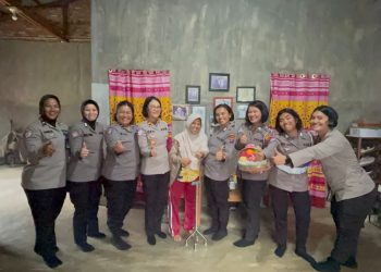 Polwan Polres Simalungun Hadir di Tengah Masyarakat, Wujudkan Kehadiran Negara Jaga Kamtibmas di HUT Polwan Ke-77