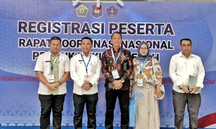 Hadiri Rakornas Produk Hukum Daerah di Kendari, Wabup Simalungun: Produk Hukum Daerah Miliki Peran Penting