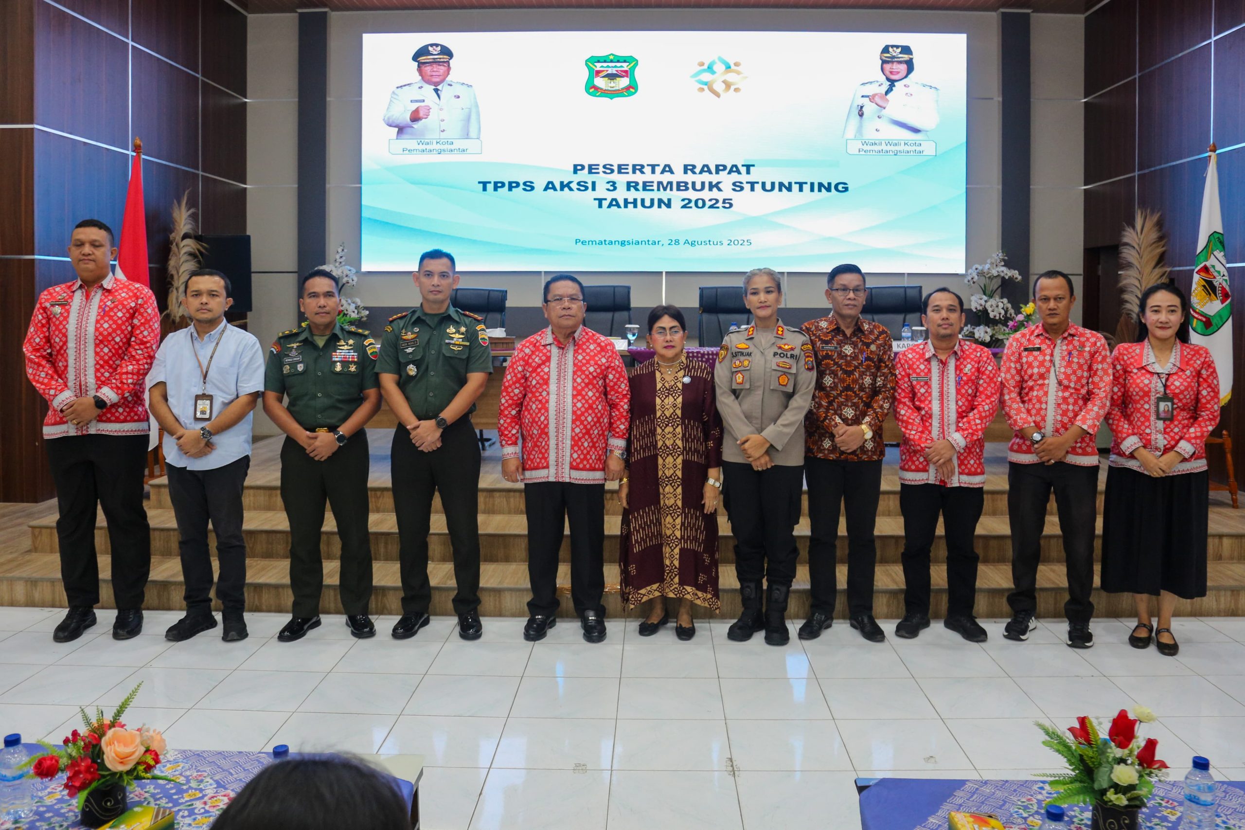 Wali Kota Pematangsiantar Wesly Silalahi Hdiri Rapat TPPS Aksi 3 Rembuk Stunting Tahun 2025 Wali Kota Pematangsiantar Wesly Silalahi Hdiri Rapat TPPS Aksi 3 Rembuk Stunting Tahun 2025