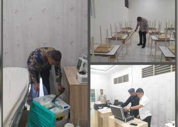 Personel Gegana Satbrimob Polda Sumut Sterilisasi Sejumlah Lokasi, Jelang Kunker Wakil Presiden