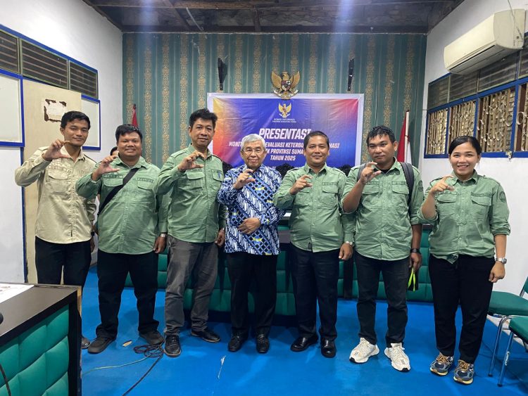 Wujudkan Keterbukaan Informasi Publik, Diskominfo Tapanuli Tengah Ikuti Monev Di Komisi Informasi Provinsi Sumatera Utara