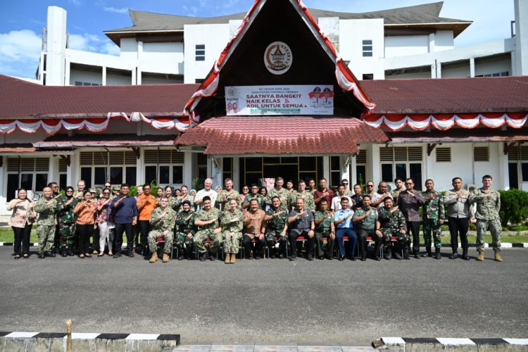 Wakil Bupati Tapanuli Tengah bersama Dansatgas Latma Pasific Patnership 2026 Hadiri Penutupan PDSS