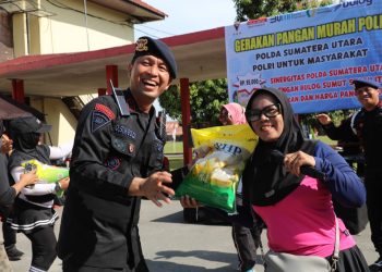 Tak Hanya Jaga Keamanan, Brimob Sumut Juga Ringankan Beban Warga Lewat GPMP