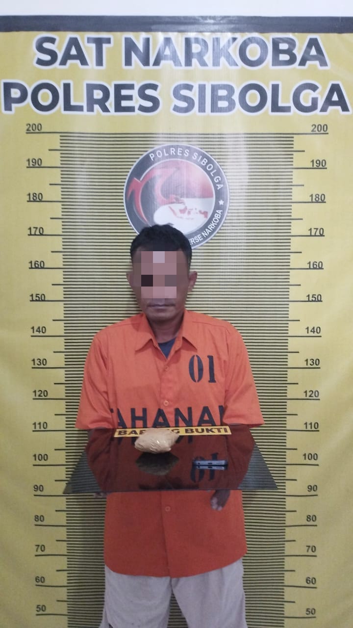 Tim Opsnal Sat Resnarkoba Polres Sibolga Ringkus Residivis, Sabu Seberat 77,44 Gram Disita