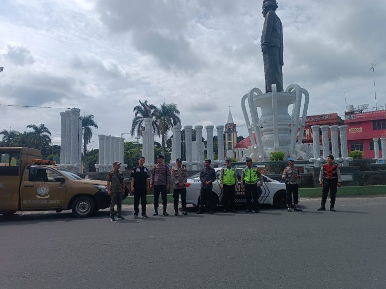 Polres Pematangsiantar Laksanakan Patroli Skala Besar, Situasi Kamtibmas Kondusif