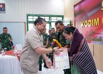 Bupati Pakpak Bharat Hadiri Kunjungan Silaturahmi Komandan Korem 023/KS