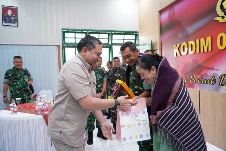 Bupati Pakpak Bharat Hadiri Kunjungan Silaturahmi Komandan Korem 023/KS