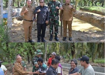 Dukung Asta Cita Presiden, Bupati Tapteng Tinjau Operasi Lahan Pertanian