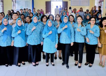 Tim Monitoring TP PKK Provinsi Sumut Tinjau Nagori dan Kecamatan Percontohan di Kabupaten Simalungun