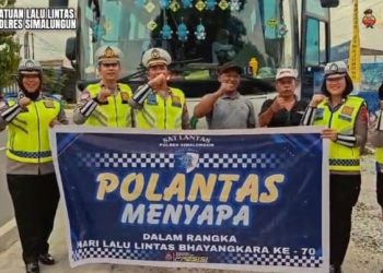Program Unggulan "Polantas Menyapa" Sat Lantas Polres Simalungun Hadirkan Edukasi Berlalu Lintas untuk Pelajar