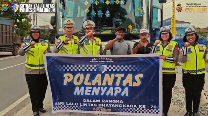 Program Unggulan "Polantas Menyapa" Sat Lantas Polres Simalungun Hadirkan Edukasi Berlalu Lintas untuk Pelajar
