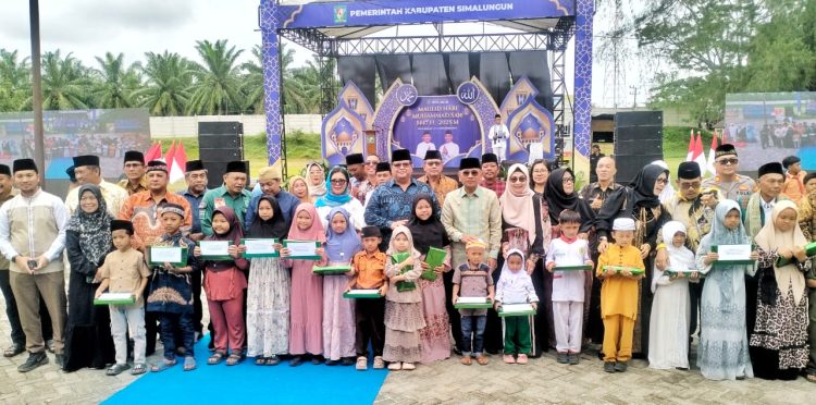 Peringatan Maulid Nabi Muhammad SAW 1447 H/2025 M di Kabupaten Simalungun, Doa dan Munajat untuk Simalungun Maju