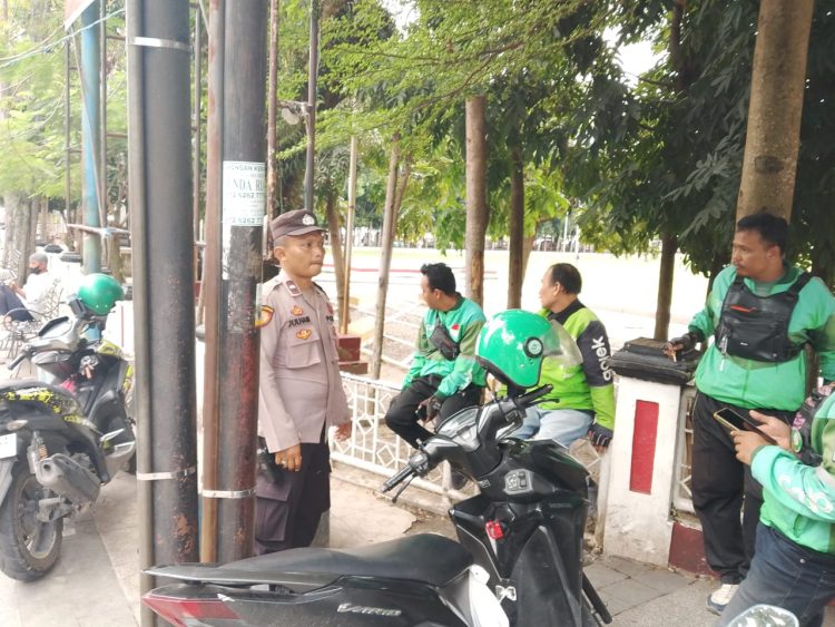 Antisipasi Guantibmas, Polsek Siantar Barat Patroli Mengelilingi Wilkum