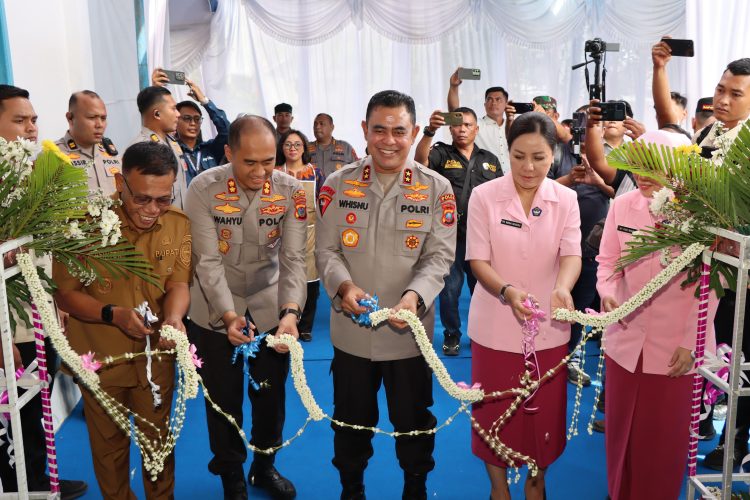 Kapolda Sumut Resmikan Gedung SPPG Polres Tapteng, Soroti Pentingnya Kualitas Gizi Makanan