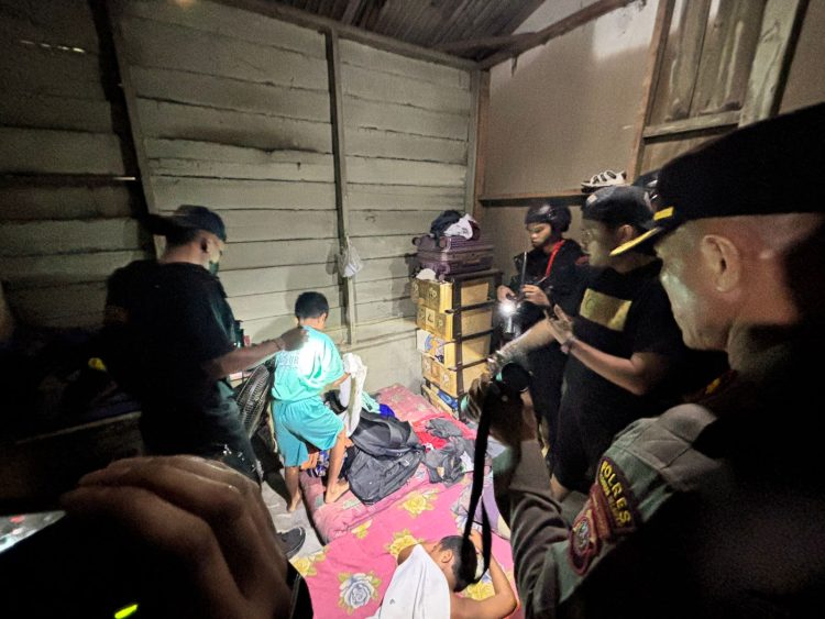 Brimob Polda Sumut Bersama Polres Belawan Gagalkan Tawuran, 5 Remaja dengan Sajam dan Alat Hisap Sabu Diamankan