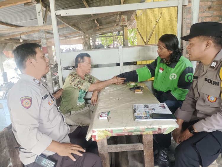 Polsek Siantar Utara Cek TKP dan Mediasi Dugaan Penganiayaan