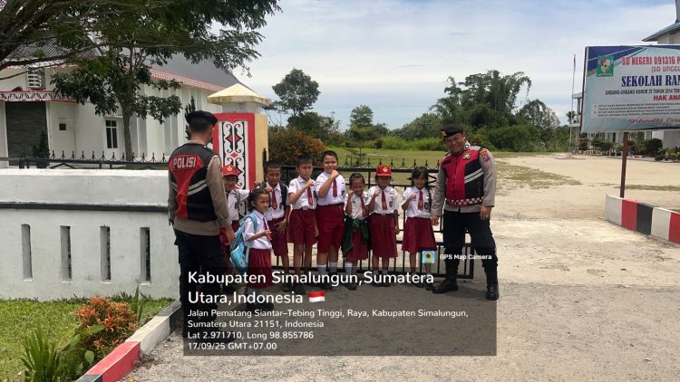 Sat Samapta Polres Simalungun Gelar Patroli Perintis Presisi, Berikan Edukasi Anti Narkoba kepada Pelajar
