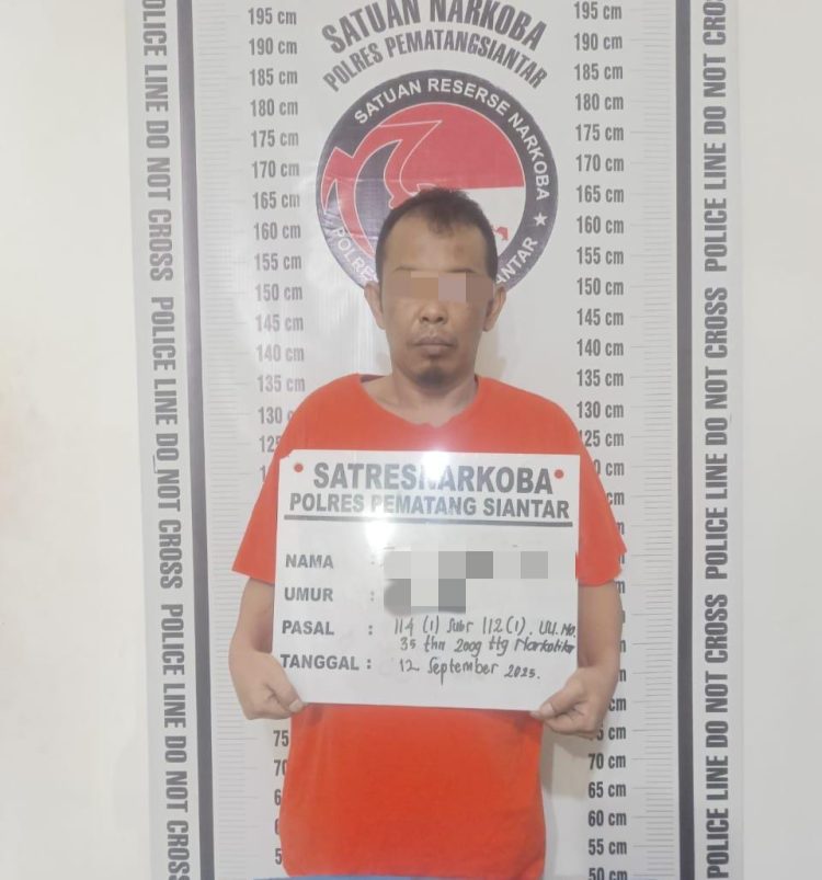 Polres Pematangsiantar Berhasil Ciduk JOS, 0,83 Gram Gagal Edar di Jalan Melanthon Siregar