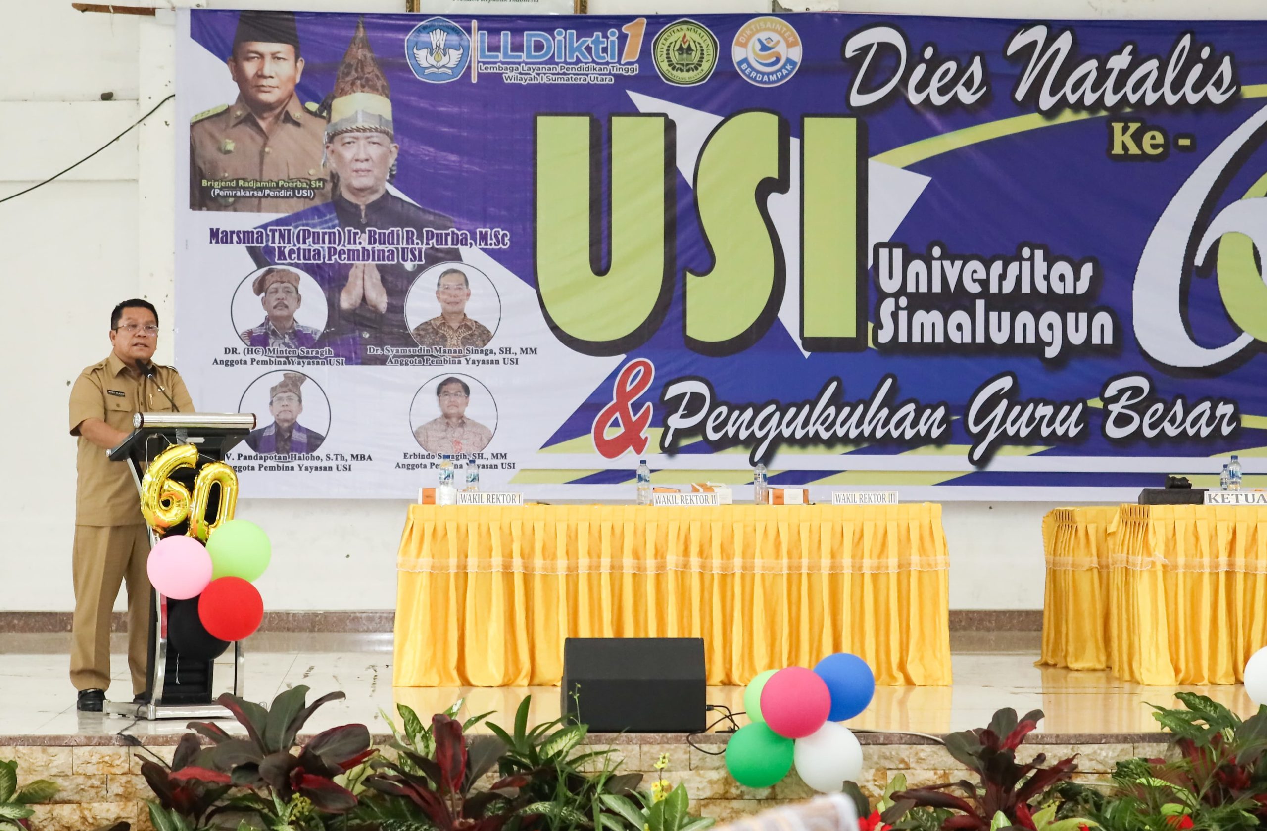 Dies Natalis ke-60 Tahun USI,  Wali Kota Pematangsiantar Wesly Silalahi: "USI  Telah Berkontribusi Dalam Melahirkan SDM Yang Berilmu, Berkarakter dan Berdaya Saing"