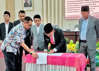 Rancangan Perubahan APBD Kabupaten Simalungun TA 2025 Akhirnya Disetujui DPRD