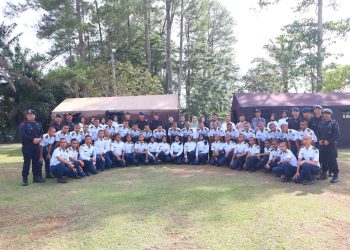 Brimob Batalyon C Pelopor Polda Sumut Jadi Pembina SMA Plus Taruna Bangsa, Tanamkan Disiplin, Mental, dan Karakter Unggul