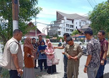 Pemkab Tapteng Sosialisasi Relokasi Sementara Pedagang Alun-alun Kota Pandan
