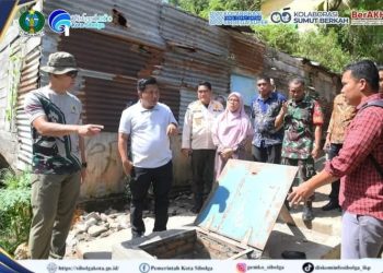 Wali Kota Sibolga dan Dandim 0211/TT Tinjau Pembangunan Bak Air dan Pompanisasi di Perbukitan Beo