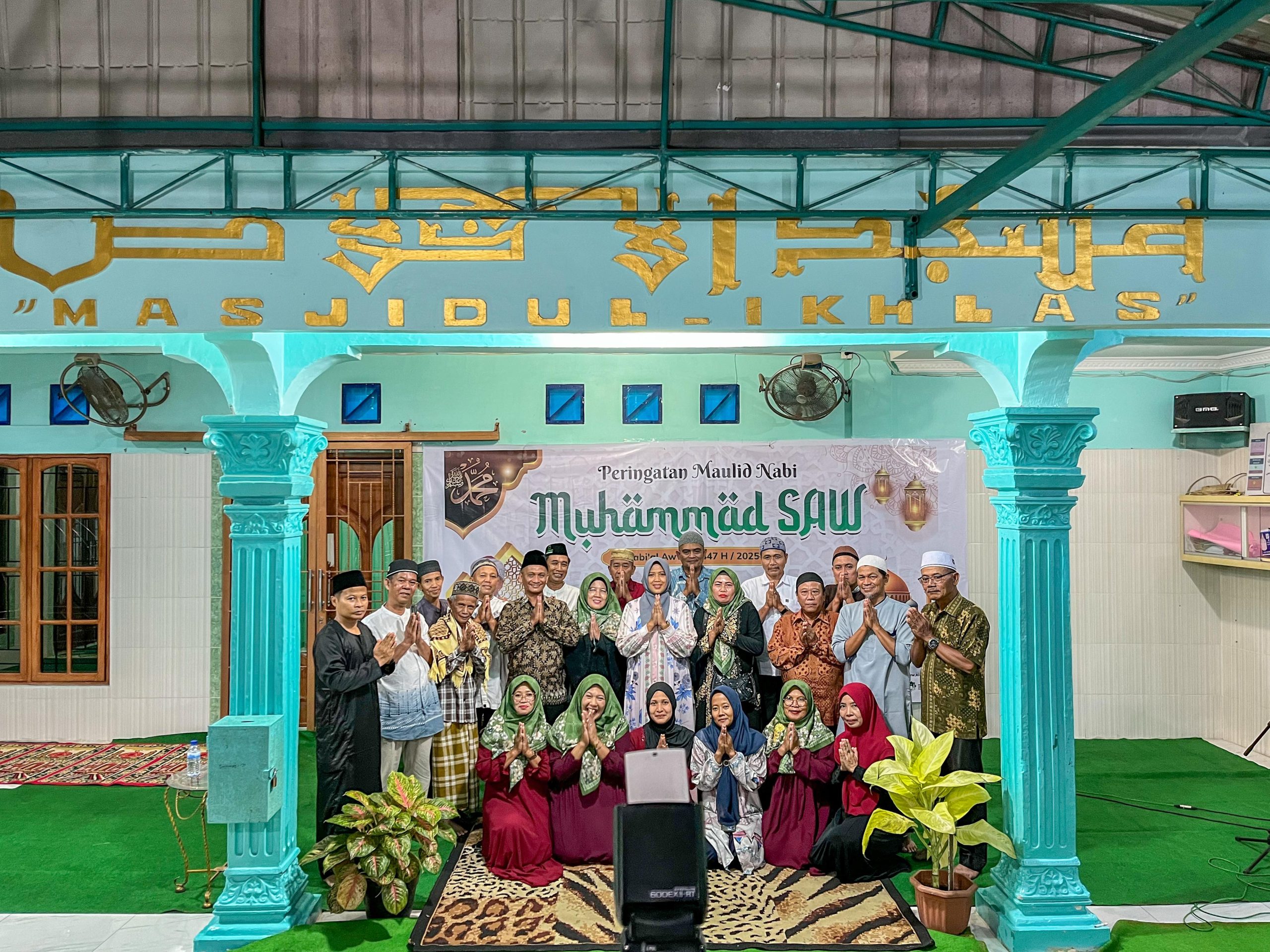 Wali Kota Diwakili Wakil Wali Kota Herlina Hadiri Peringatan Maulid Nabi Muhammad SAW 1447 H/2025 M