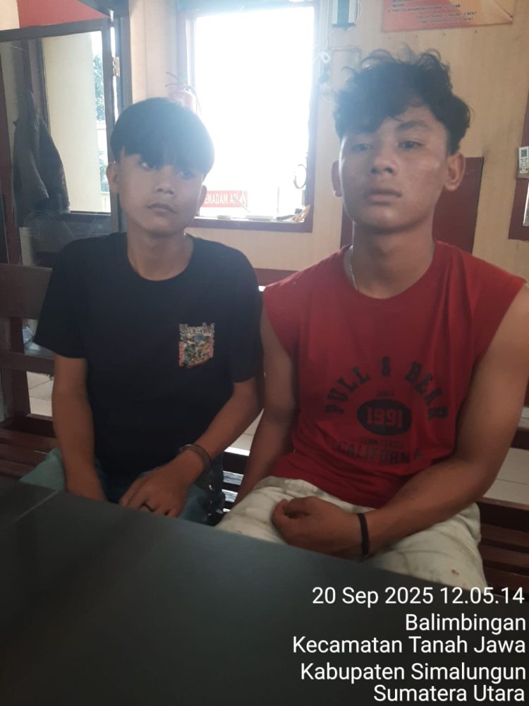 Polsek Tanah Jawa Berhasil Ringkus Dua Pelaku Pencurian Kios, Kerugian Rp 10,4 Juta