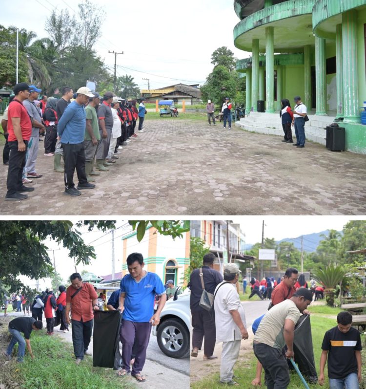 Peringati WCD, Dinas Lingkungan Hidup Tapteng Gelar Aksi Bersih-Bersih