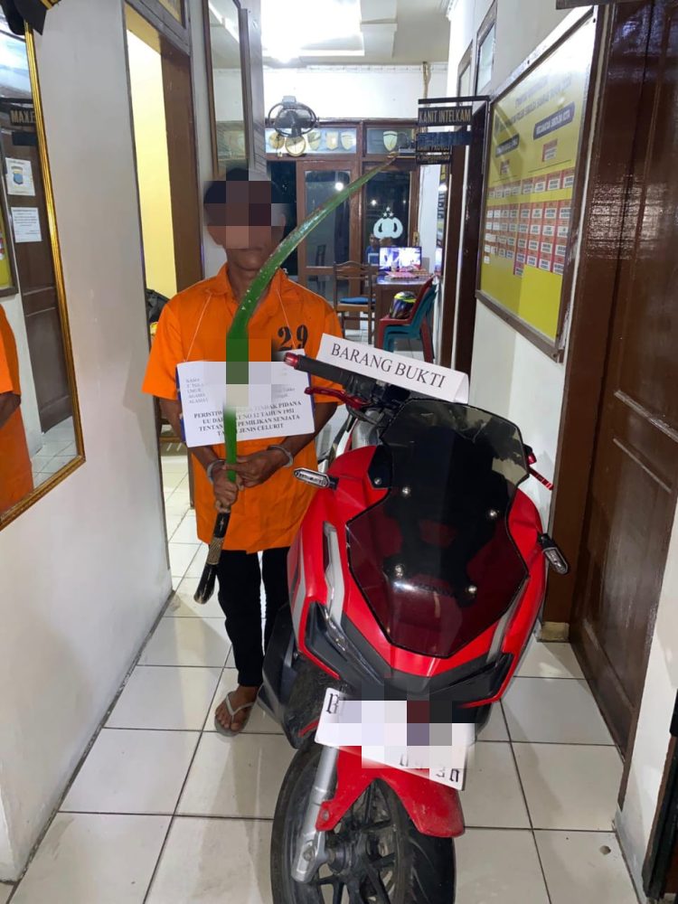 Dua Pelaku Tawuran Diamankan Di Polsek Sambas