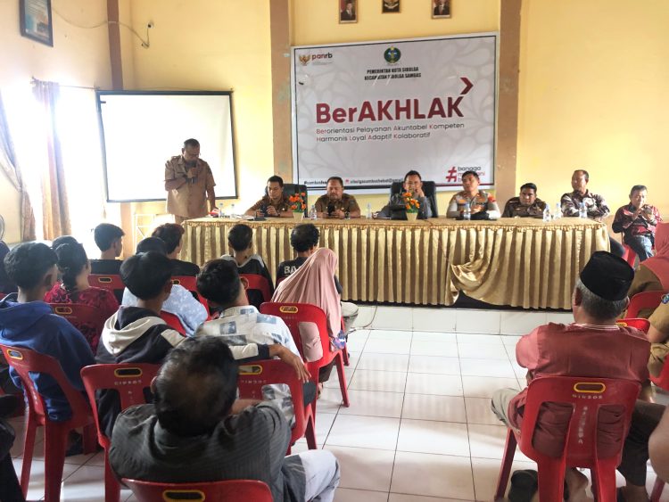 Polsek Sibolga Sambas Dan Pemko Sibolga Rembuk Cegah Aksi Tawuran