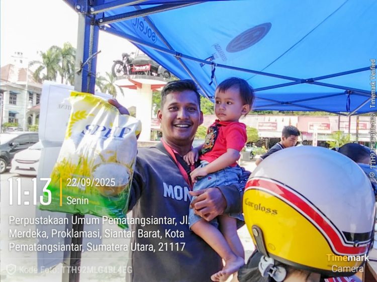 Pemko Pematangsiantar Kembali Gelar Pasar Murah, Masyarakat Antusias 