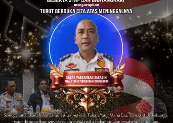 Kapolres Simalungun Sampaikan Belasungkawa Atas Meninggalnya Kadishub Kabupaten Simalungun