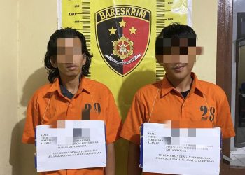 Polsek Sambas Amankan 2 Orang Pelaku Curat Di PT Pelindo