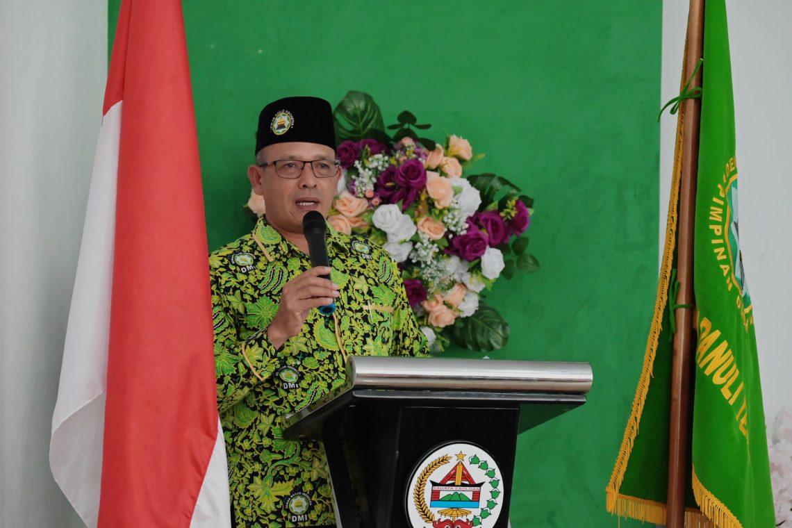 Wakil Bupati Tapteng : Dewan Masjid Indonesia Tapteng Telah Berkiprah Mencerdaskan Bangsa Melalui Pendidikan Agama