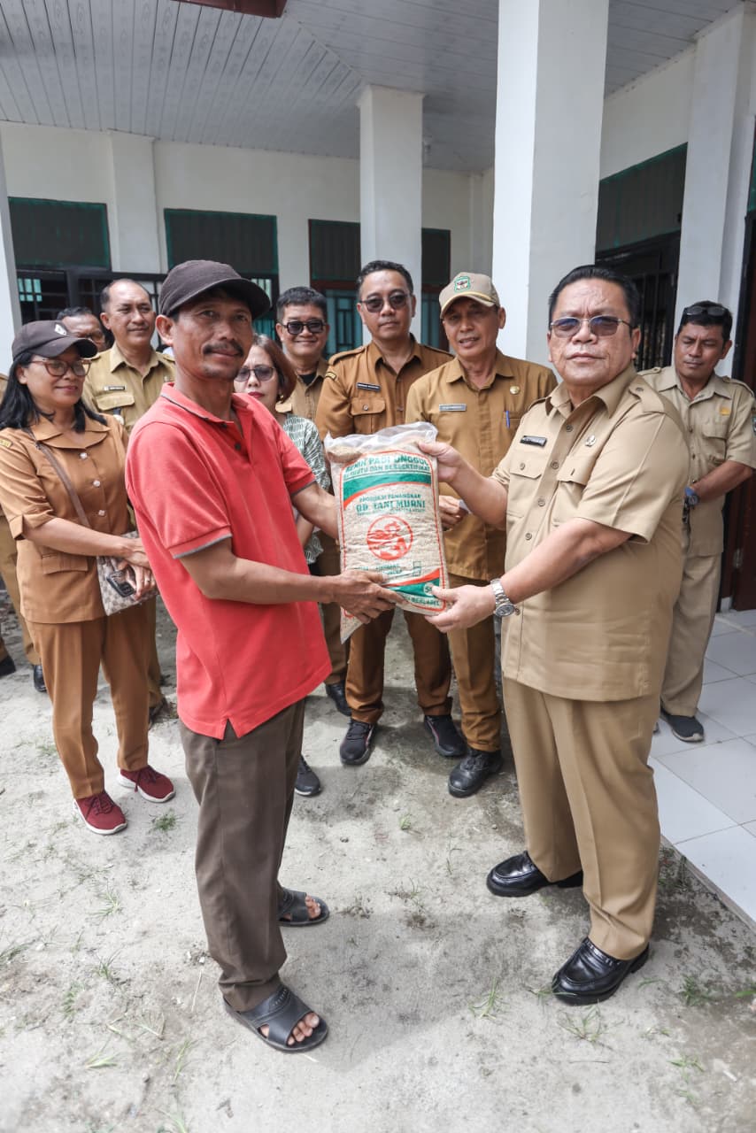 Wali Kota Wesly Silalahi Berikan Bantuan Benih Padi Unggul Kepada Kelompok Tani di Kecamatan Siantar Marimbun dan Siantar Martoba Wali Kota Wesly Silalahi Berikan Bantuan Benih Padi Unggul Kepada Kelompok Tani di Kecamatan Siantar Marimbun dan Siantar Martoba