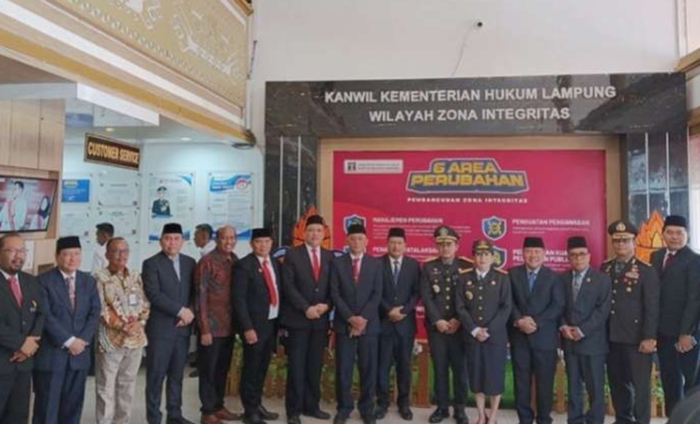 Way Kanan Raih Penghargaan Dari Kementerian Hukum
