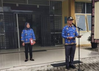 Camat Kerajaan H Wenta Banurea Pimpin Upacara Hari Kesaktian Pancasila