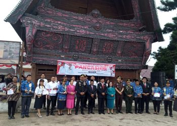 Kapolres Toba Pimpin Upacara Peringatan Hari Kesaktian Pancasila 2025 di Monumen Pahlawan Revolusi DI Panjaitan