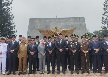 Kapolres Simalungun Dampingi Kapolda Sumut Hadiri Upacara Hari Kesaktian Pancasila di Tugu Letda Sujono