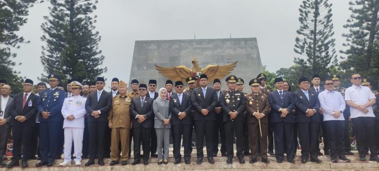 Kapolres Simalungun Dampingi Kapolda Sumut Hadiri Upacara Hari Kesaktian Pancasila di Tugu Letda Sujono