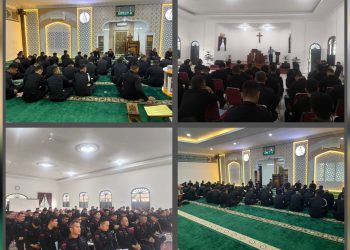 Brimob Sumut Gelar Binrohtal untuk Personel, Tingkatkan Iman dan Profesionalisme
