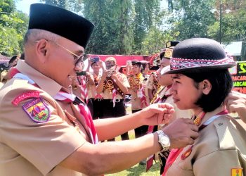 Peringatan Hari Pramuka Ke-64 di Simalungun, Kolaborasi Membangun Ketahanan Bangsa dengan Semangat Baru