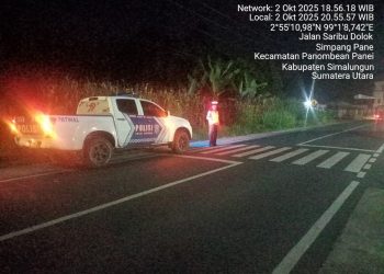 Blue Light Patrol Satlantas Polres Simalungun, Cegah Balap Liar dan Jaga Keamanan Malam Hari