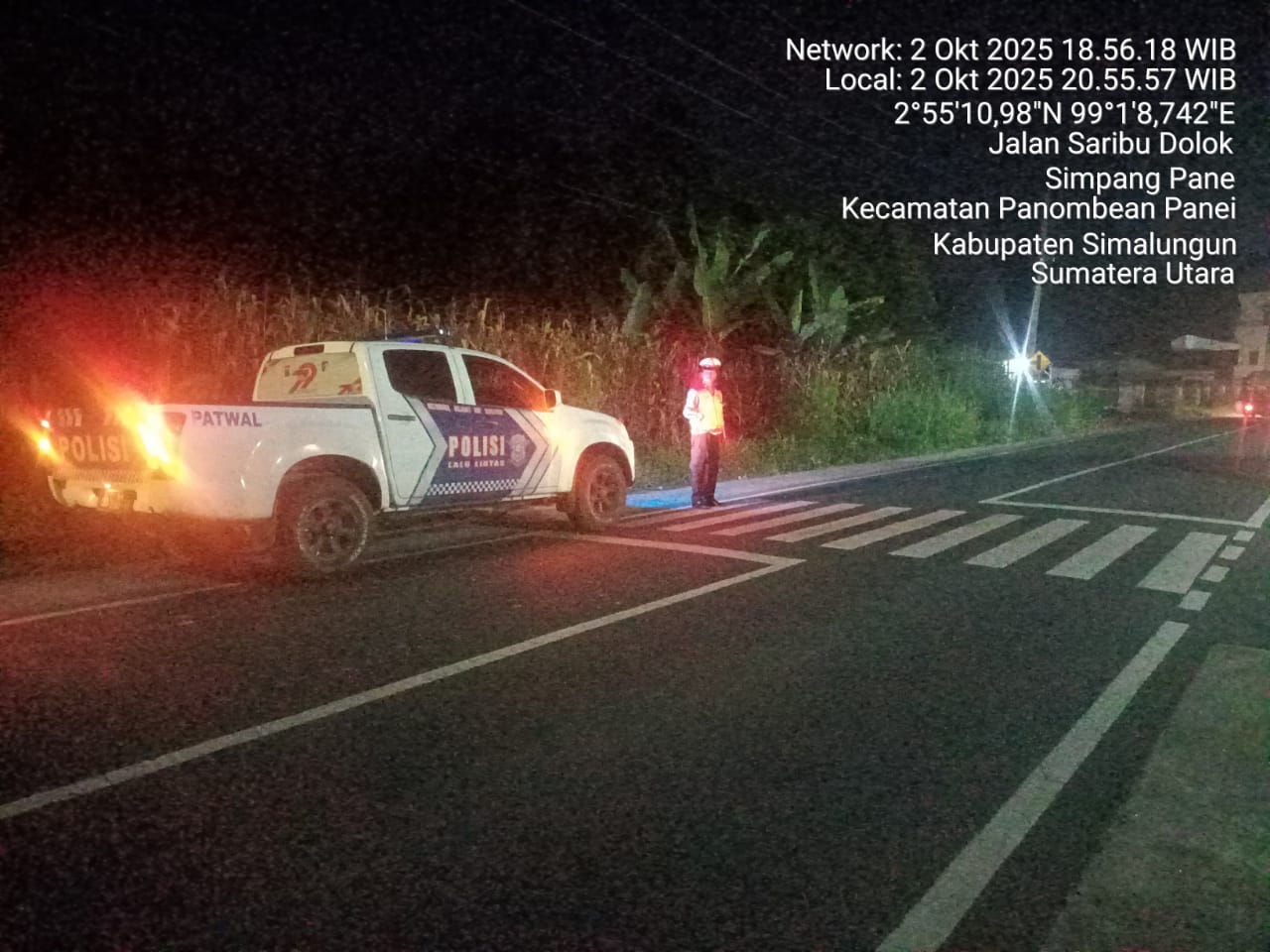 Blue Light Patrol Satlantas Polres Simalungun, Cegah Balap Liar dan Jaga Keamanan Malam Hari Blue Light Patrol Satlantas Polres Simalungun, Cegah Balap Liar dan Jaga Keamanan Malam Hari