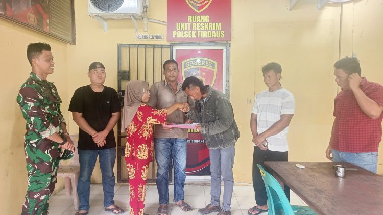 Polsek Firdaus Selesaikan Perkara Dugaan Pengeroyokan Dengan Restorative Justice