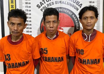 Gagalkan Peredaran Narkoba di Bandar Sakti, Polres Simalungun Ringkus 3 Pelaku dan Sita 8 Gram Sabu